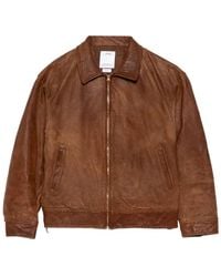Visvim - Strato Leather Jacket - Lyst