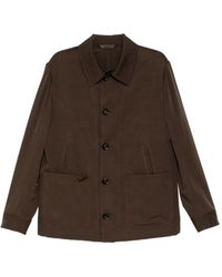 Brioni - Silk Buttoned-Cuff Jacket - Lyst