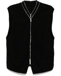 Undercover - Zip-Up Gilet - Lyst