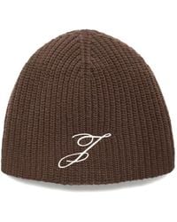 Jacquemus - Mwrino Wool The Espiral Beanie - Lyst
