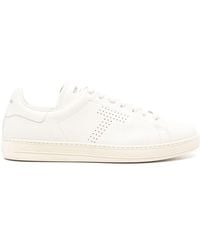 Tom Ford - Warwick Leather Sneakers - Lyst