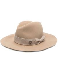 Maison Michel - Chapeau À Détail De Nœud - Lyst