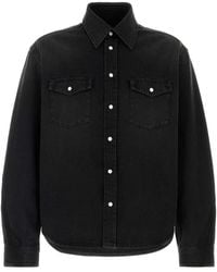 Givenchy - Flap-Pocket Denim Shirt - Lyst