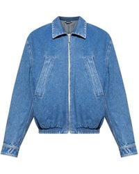 Marni - Denim Logo-Print Jacket - Lyst