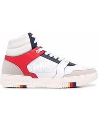Missoni - Side Logo-print High-top Sneakers - Lyst