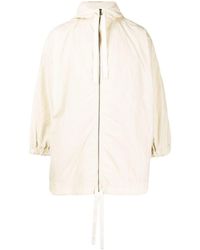 Toogood - Hooded Drawstring Cotton Coat - Lyst