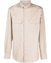 Brunello Cucinelli - Long-sleeve Cotton Shirt - Lyst