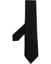 Givenchy - Logo-embroidered Silk Tie - Lyst