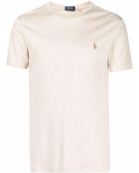 Polo Ralph Lauren - Polo Pony Logo Embroidered T-Shirt - Lyst