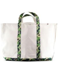SAINT Mxxxxxx - X Bape Camouflage-Print Tote Bag - Lyst
