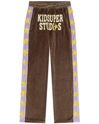 Kidsuper - Stars Velour Trousers - Lyst