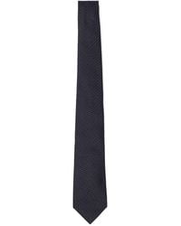 Giorgio Armani - Geometric-Print Silk Tie - Lyst
