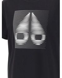 Moose Knuckles - Logo Print Short-Sleeve T-Shirt - Lyst