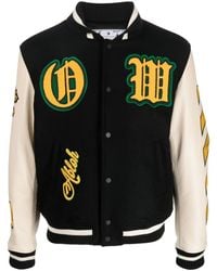 Off-White c/o Virgil Abloh - Off Graphic Varsity Sn24 - Lyst