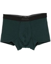 ZEGNA - Logo-Waistband Briefs - Lyst