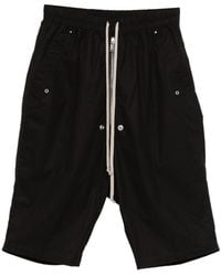 Rick Owens - Bela Pods Drawstring Shorts - Lyst