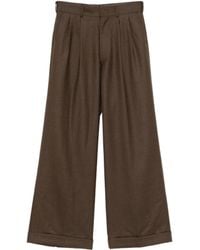 Junya Watanabe - Pleated Wool Trousers - Lyst