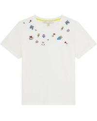 Mira Mikati - Appliqué T-Shirt - Lyst