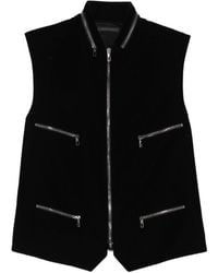 Giorgio Armani - Zip-Details Gilet - Lyst