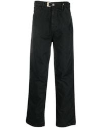 Objects IV Life - Buckle-Detail Straight-Leg Jeans - Lyst