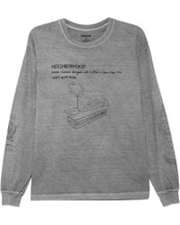 Neighborhood - Graphic-Print Long-Sleeve T-Shirt - Lyst