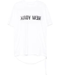 Helmut Lang - New York Seatbelt T-Shirt - Lyst
