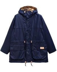 Barbour - X Paul Smith Durham Waxed Jacket - Lyst