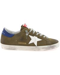green suede golden goose