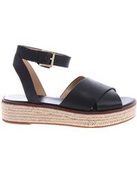 michael kors abbott sandal red