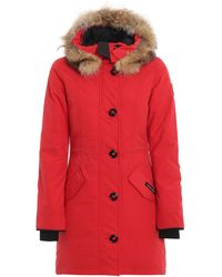 Canada Goose Women's Rossclair Parka Red