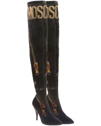 Moschino over knee boots Clearance