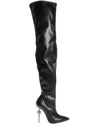 elisabetta franchi over the knee boots