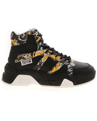 versace jeans couture high top trainers