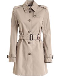 tommy hilfiger heritage trench coat