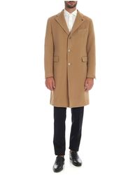 Tagliatore Cappotto Monopetto Beige - Neutro
