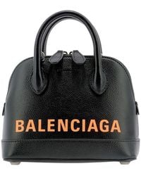 black balenciaga tote
