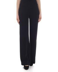 P.A.R.O.S.H. Pantalone in tessuto cady nero
