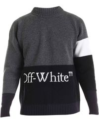off white jumper mens white