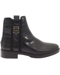 tommy hilfiger chelsea boots sale