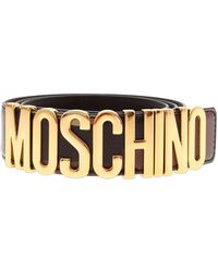 designer belts moschino