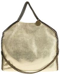 Lyst Stella Mccartney Handbags Stella Mccartney Golden Falabella Bag Lyst