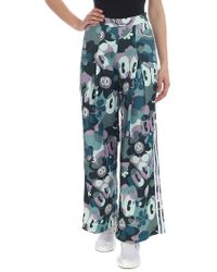 pantalone largo adidas