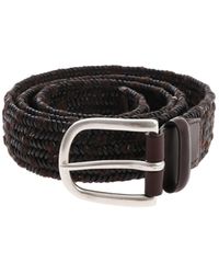Orciani Cintura Melange - Marrone