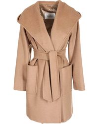 Max Mara Rialto Coat - Natural