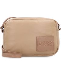BOSS - Deva Fabric Shoulder Bag - Lyst