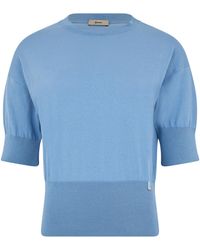 Herno - Fine Knit Cotton Top - Lyst