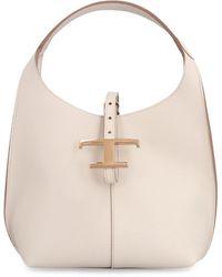 Tod's - T Timeless Mini Leather Shoulder Bag - Lyst
