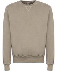 Aspesi - Ribbed Crewneck Sweatshirt - Lyst