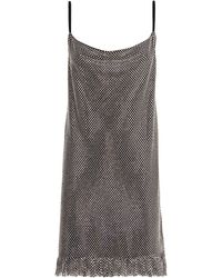 Philosophy Di Lorenzo Serafini - Rhinestone Mini Dress - Lyst