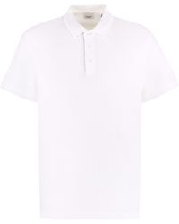 Burberry - Short Sleeve Cotton Pique Polo Shirt - Lyst
